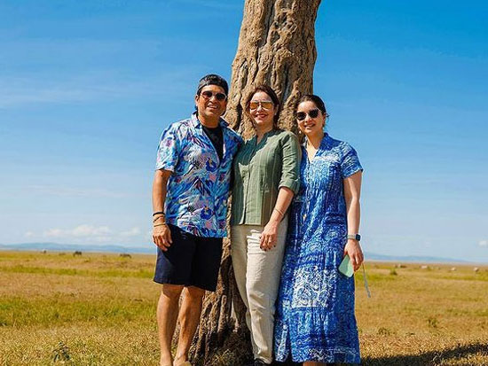 Tendulkar enjoys Maasai Mara trip with Family